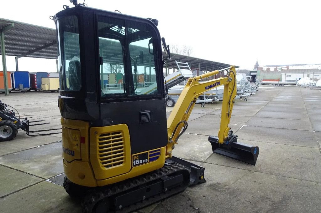 Kettenbagger des Typs Komatsu PC16R HS, Neumaschine in Losdorp (Bild 3)