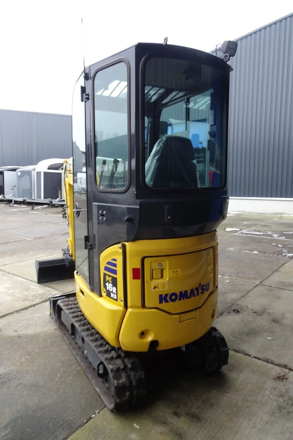 Kettenbagger des Typs Komatsu PC16R HS, Neumaschine in Losdorp (Bild 4)