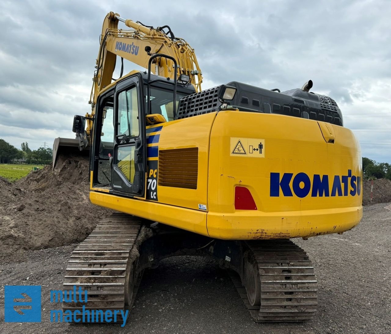 Kettenbagger del tipo Komatsu PC170 LC-11, Gebrauchtmaschine In Geesteren (Immagine 4)