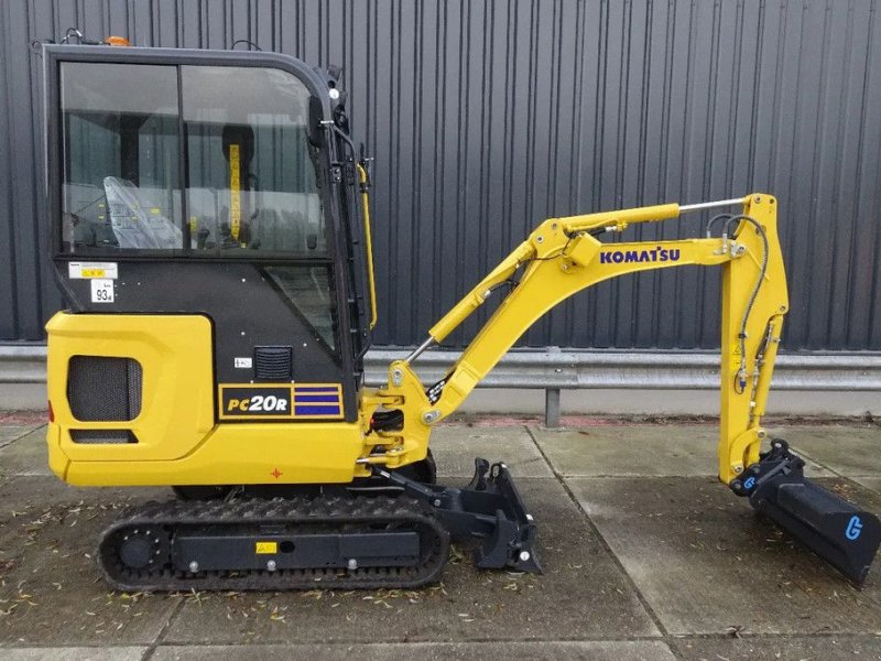 Kettenbagger Türe ait Komatsu PC20R, Neumaschine içinde Losdorp (resim 1)