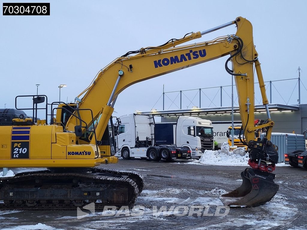 Kettenbagger del tipo Komatsu PC210LC-11E0 Tiltrotator, Gebrauchtmaschine en Veghel (Imagen 8)