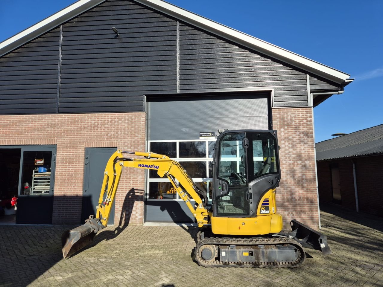 Kettenbagger of the type Komatsu PC26 mr, Gebrauchtmaschine in Lunteren (Picture 1)
