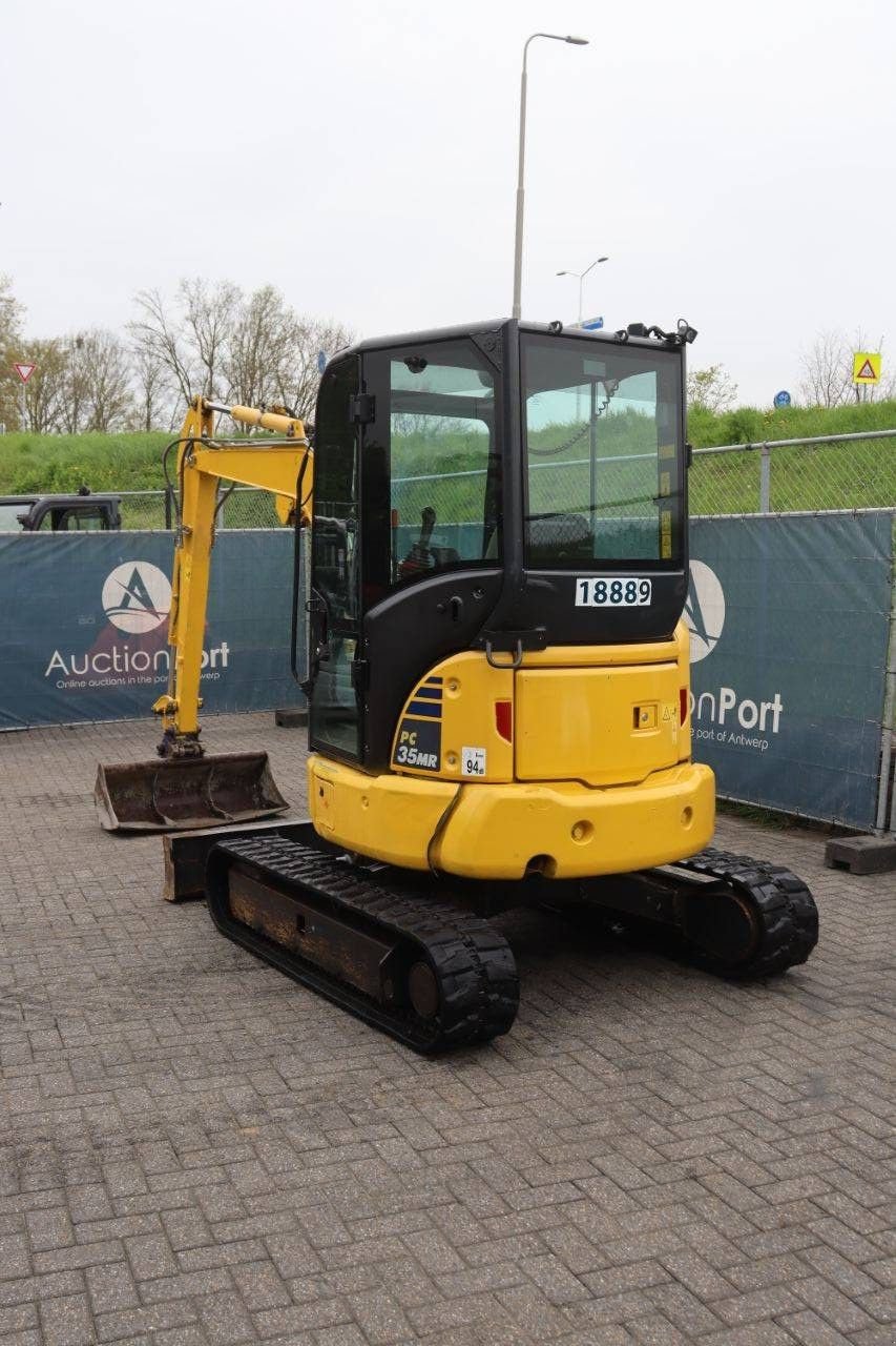 Kettenbagger типа Komatsu PC35MR, Gebrauchtmaschine в Antwerpen (Фотография 4)