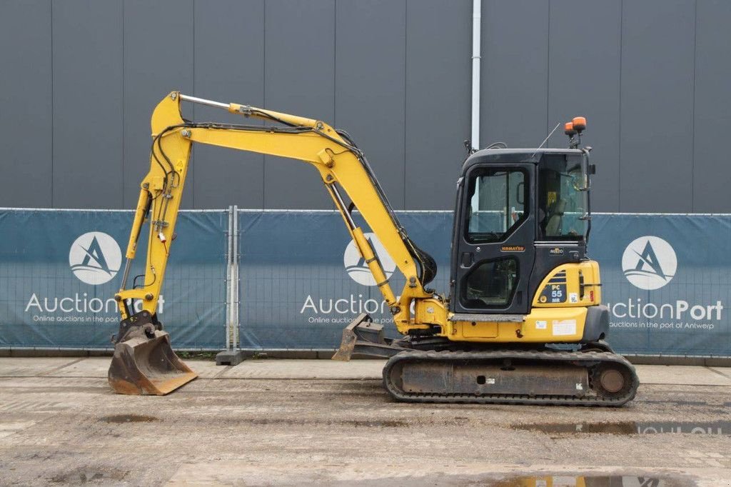 Kettenbagger des Typs Komatsu PC55MR-3, Gebrauchtmaschine in Antwerpen (Bild 2)