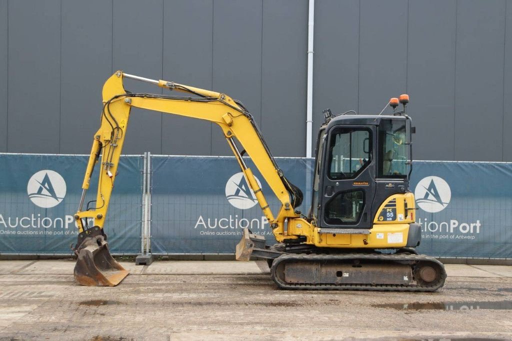 Kettenbagger des Typs Komatsu PC55MR-3, Gebrauchtmaschine in Antwerpen (Bild 1)