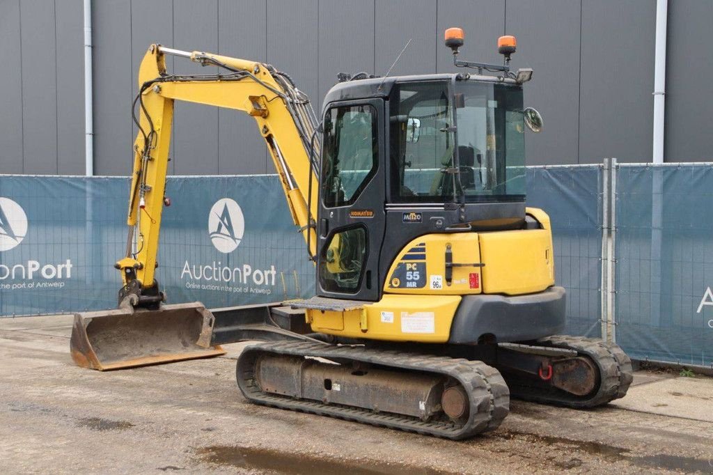 Kettenbagger des Typs Komatsu PC55MR-3, Gebrauchtmaschine in Antwerpen (Bild 4)