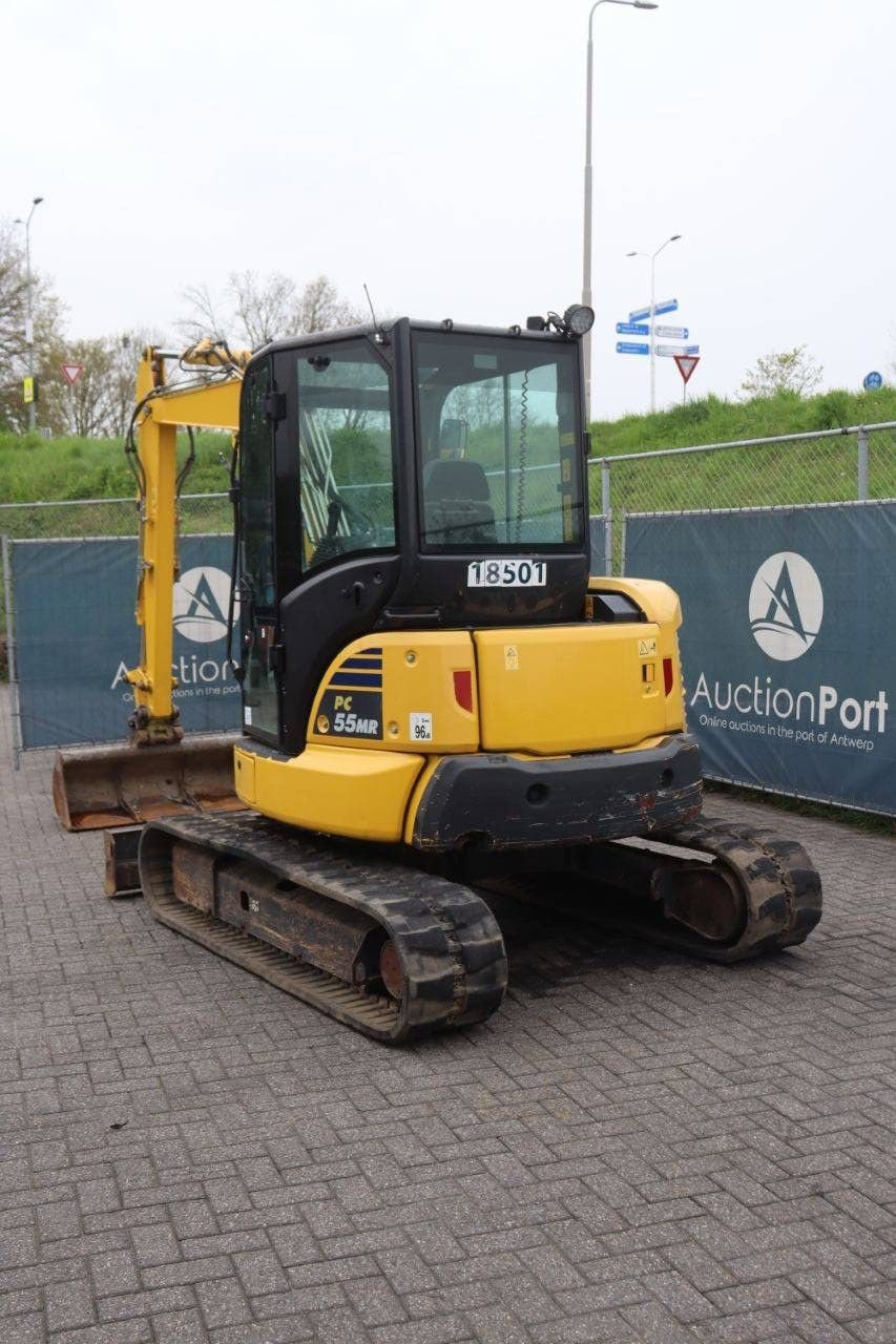Kettenbagger del tipo Komatsu PC55MR-5M0, Gebrauchtmaschine In Antwerpen (Immagine 4)