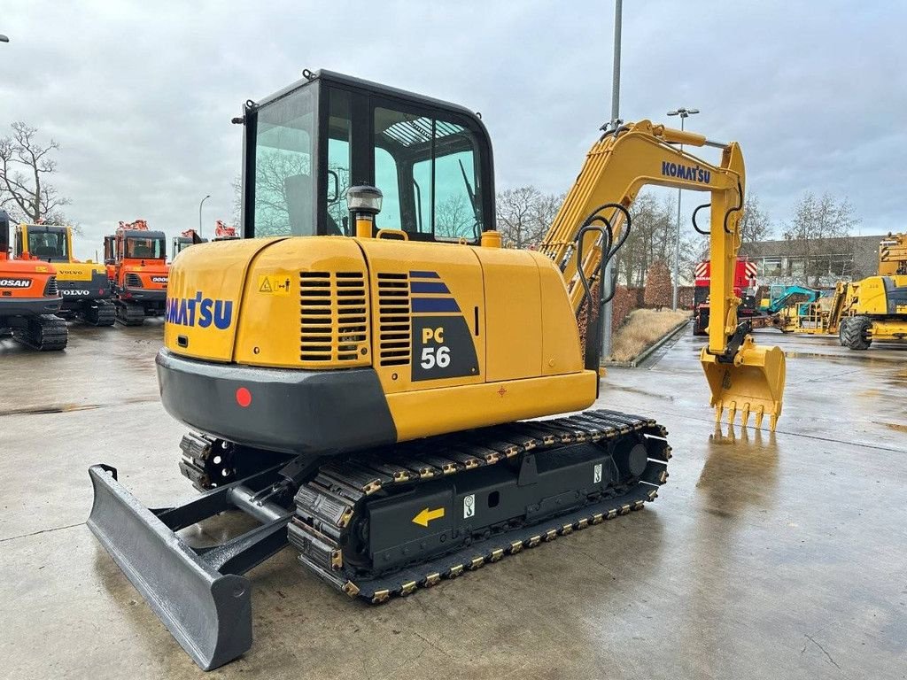 Kettenbagger Türe ait Komatsu PC56-7, Gebrauchtmaschine içinde Antwerpen (resim 4)