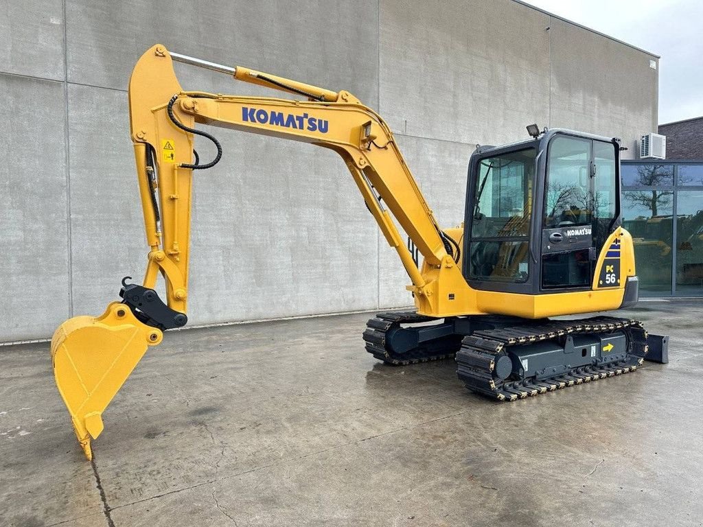 Kettenbagger Türe ait Komatsu PC56-7, Gebrauchtmaschine içinde Antwerpen (resim 1)