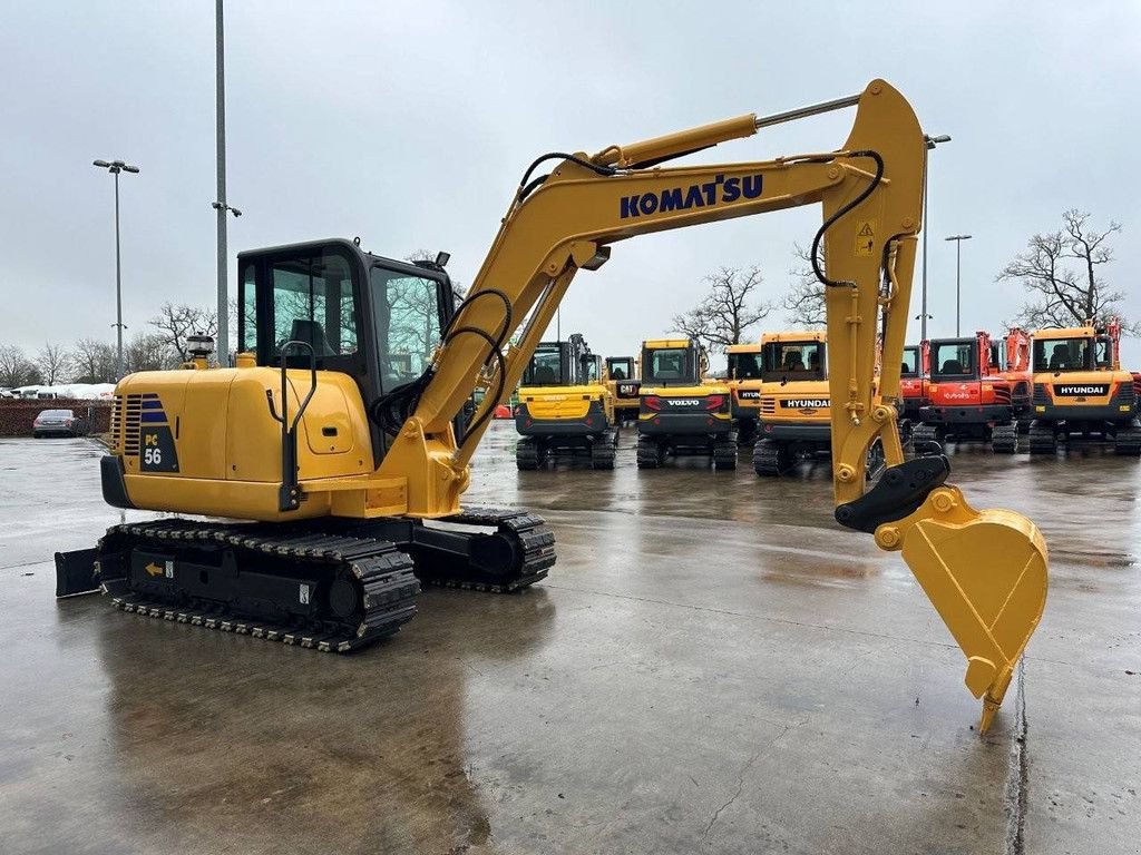 Kettenbagger typu Komatsu PC56-7, Gebrauchtmaschine w Antwerpen (Zdjęcie 3)
