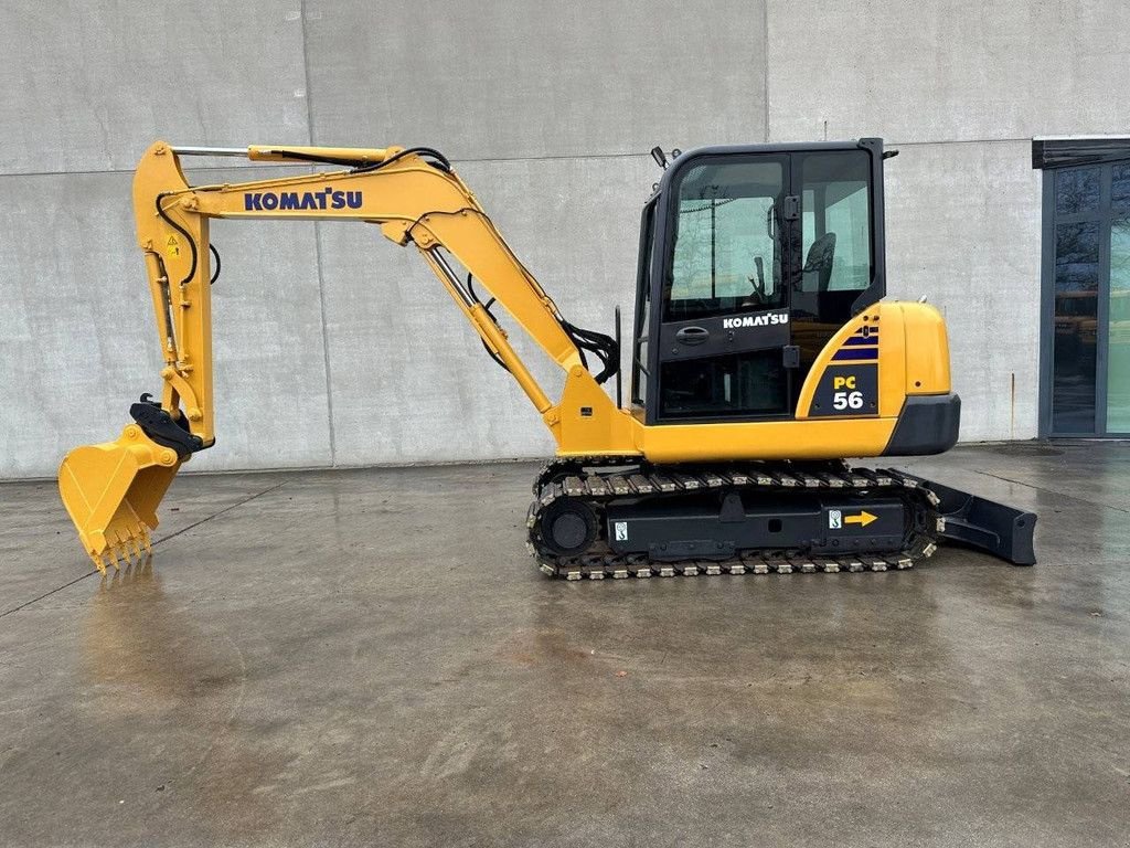 Kettenbagger typu Komatsu PC56-7, Gebrauchtmaschine w Antwerpen (Zdjęcie 8)