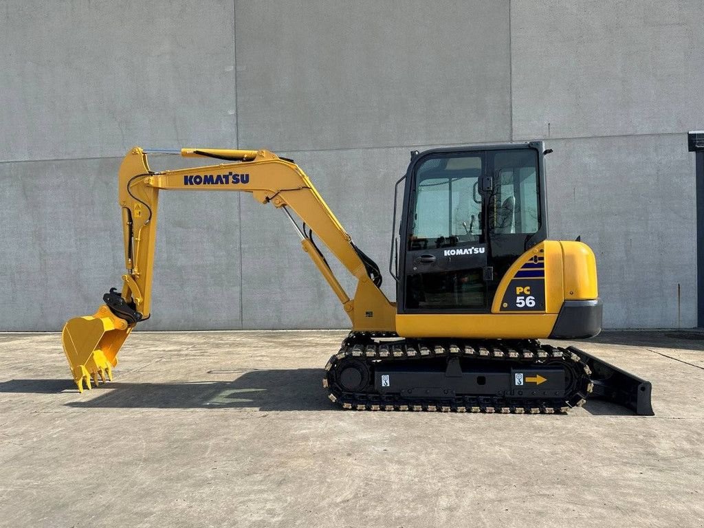 Kettenbagger del tipo Komatsu PC56-7, Gebrauchtmaschine In Antwerpen (Immagine 8)