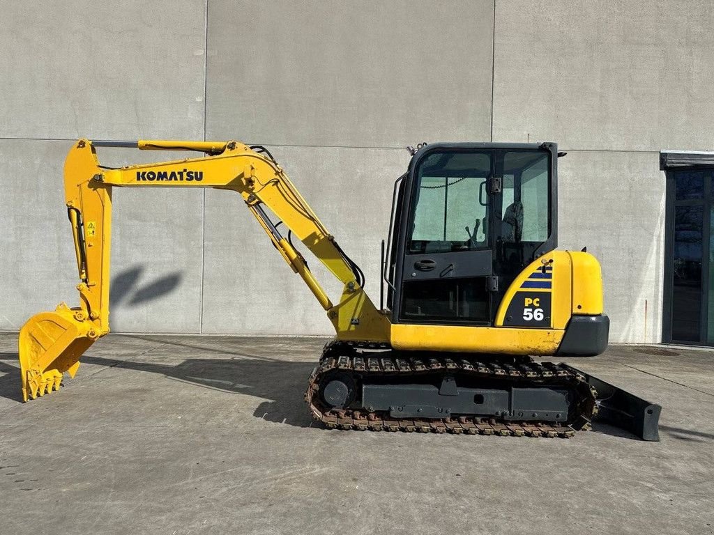 Kettenbagger a típus Komatsu PC56-7, Gebrauchtmaschine ekkor: Antwerpen (Kép 8)
