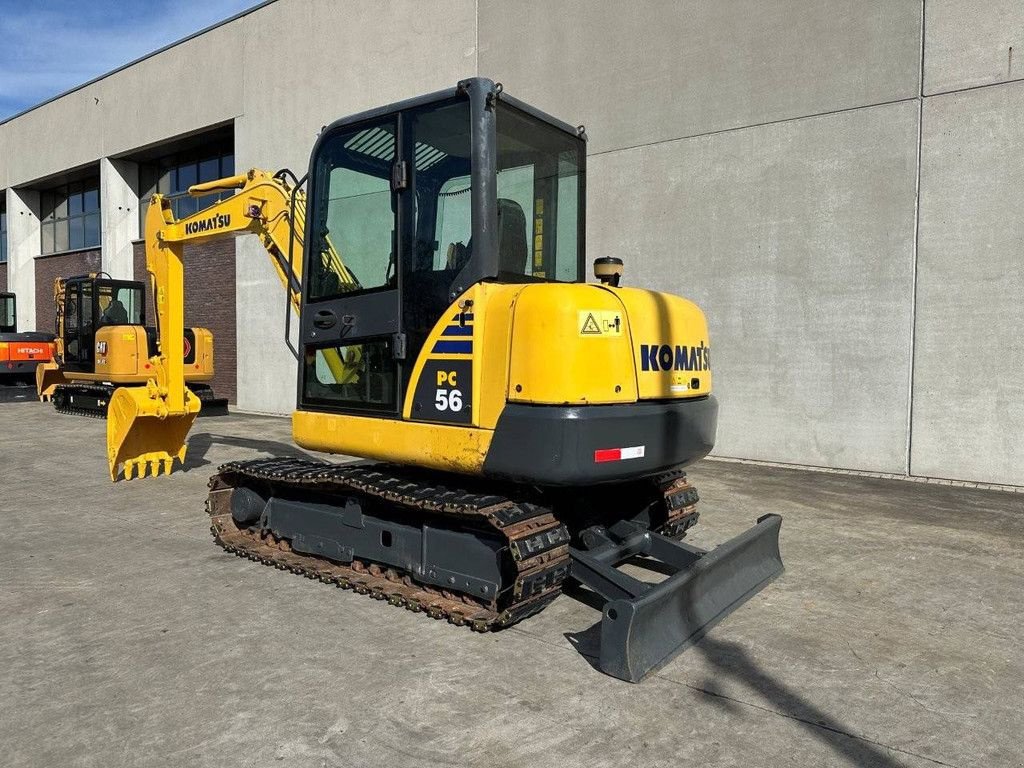 Kettenbagger a típus Komatsu PC56-7, Gebrauchtmaschine ekkor: Antwerpen (Kép 7)