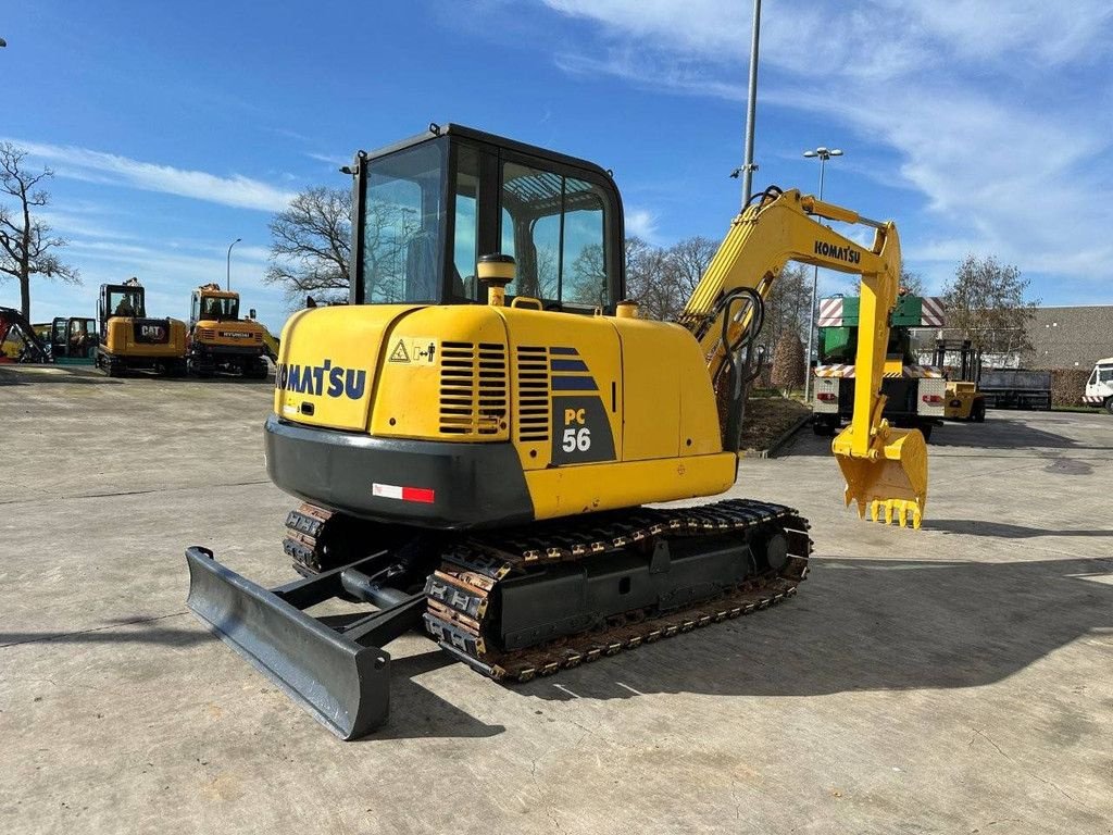 Kettenbagger a típus Komatsu PC56-7, Gebrauchtmaschine ekkor: Antwerpen (Kép 4)