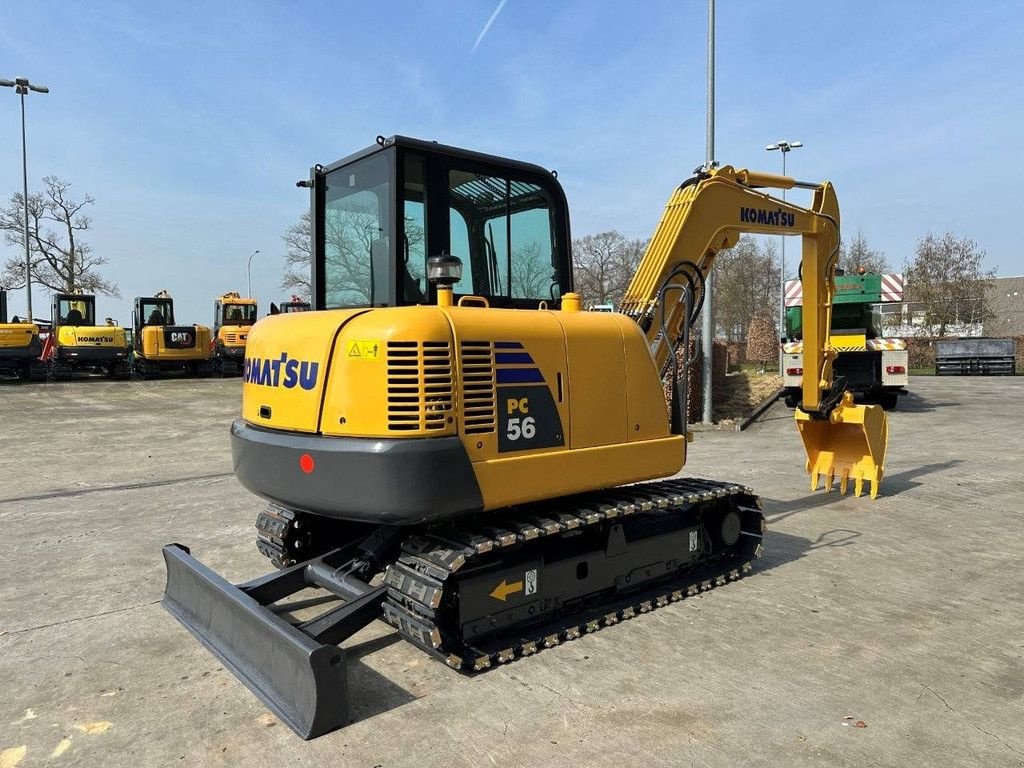 Kettenbagger typu Komatsu PC56-7, Gebrauchtmaschine w Antwerpen (Zdjęcie 4)