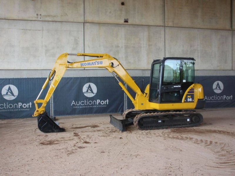 Kettenbagger za tip Komatsu PC56-7, Gebrauchtmaschine u Antwerpen (Slika 1)