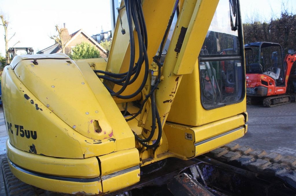 Kettenbagger a típus Komatsu PC75UU-2, Gebrauchtmaschine ekkor: Antwerpen (Kép 9)