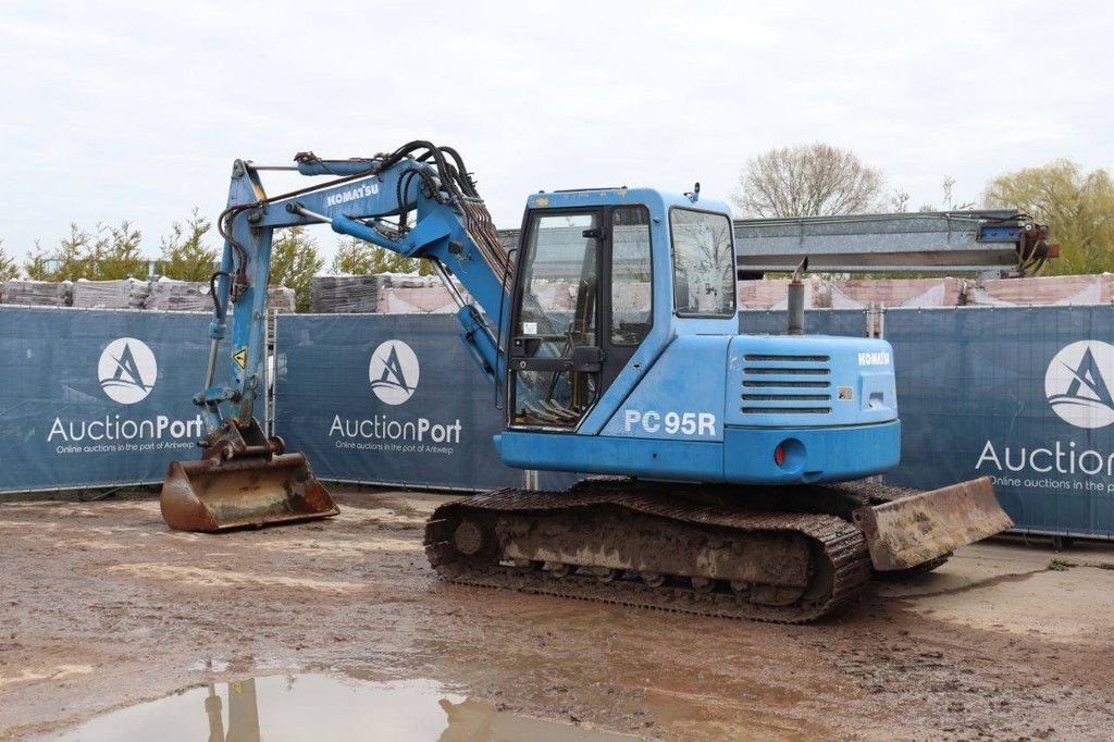 Kettenbagger a típus Komatsu PC95, Gebrauchtmaschine ekkor: Antwerpen (Kép 4)