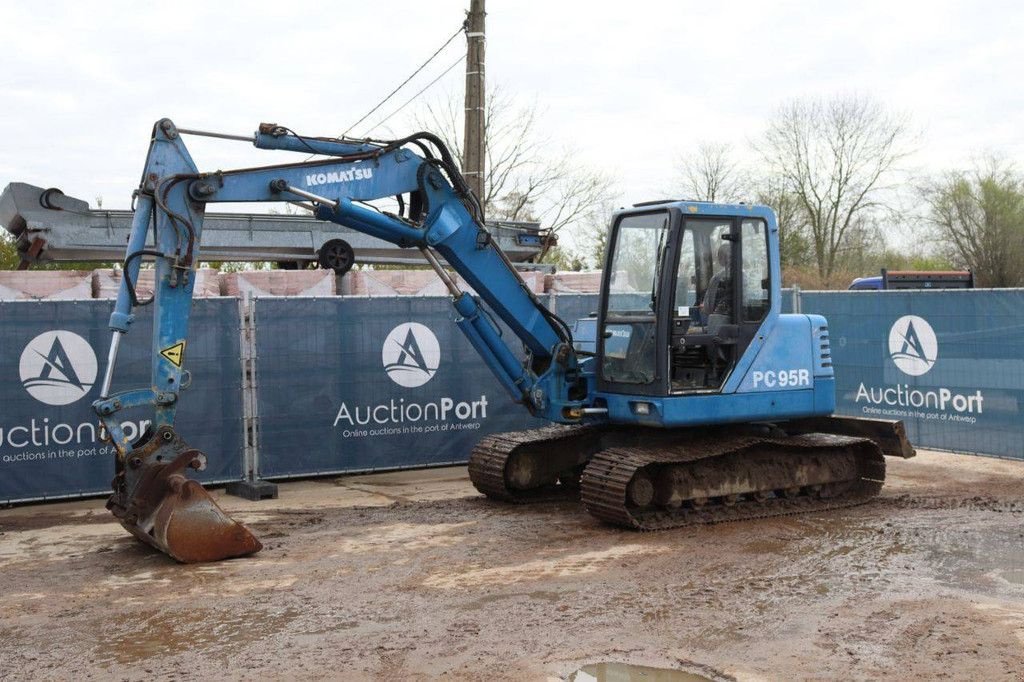 Kettenbagger a típus Komatsu PC95, Gebrauchtmaschine ekkor: Antwerpen (Kép 10)