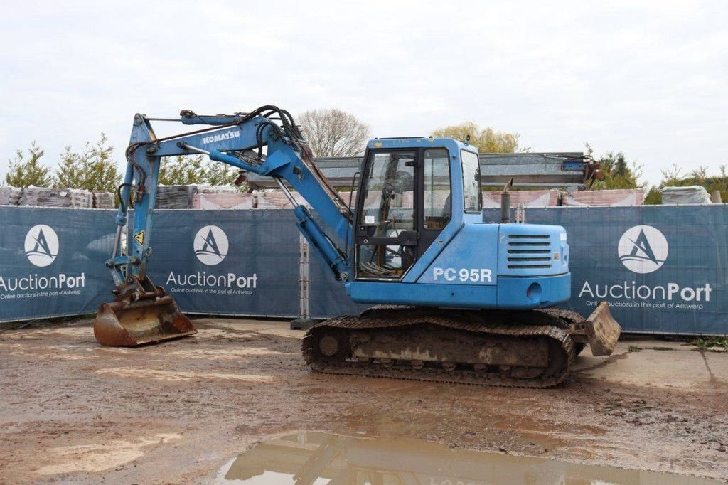 Kettenbagger a típus Komatsu PC95, Gebrauchtmaschine ekkor: Antwerpen (Kép 3)