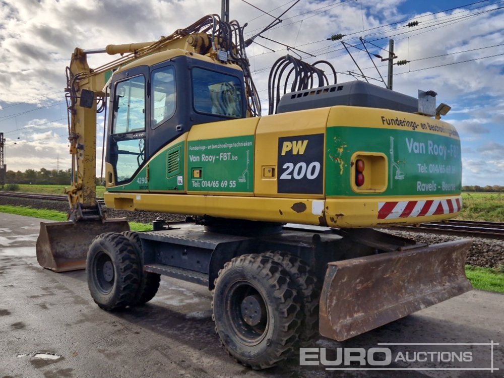 Kettenbagger typu Komatsu PW200-7H, Gebrauchtmaschine v Dormagen (Obrázek 2)
