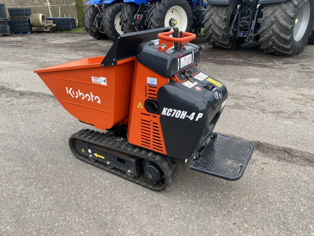 Kettenbagger des Typs Kubota KC70H-4 P, Gebrauchtmaschine in Heerenveen (Bild 3)