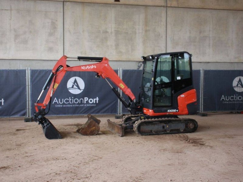 Kettenbagger des Typs Kubota KX030-4, Gebrauchtmaschine in Antwerpen (Bild 1)