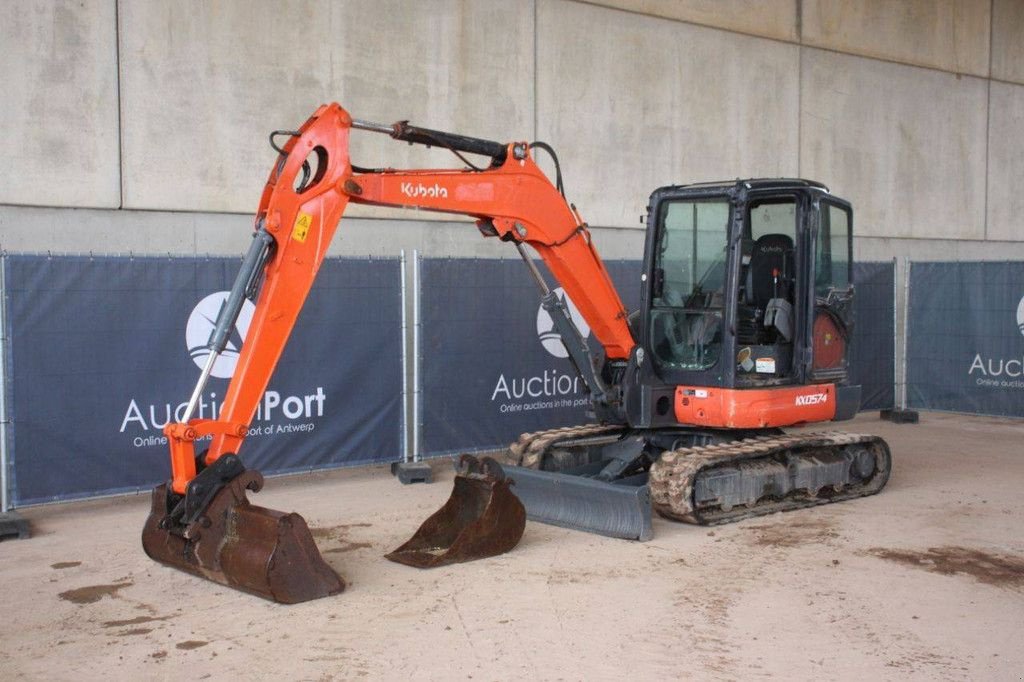 Kettenbagger a típus Kubota KX057-4, Gebrauchtmaschine ekkor: Antwerpen (Kép 9)