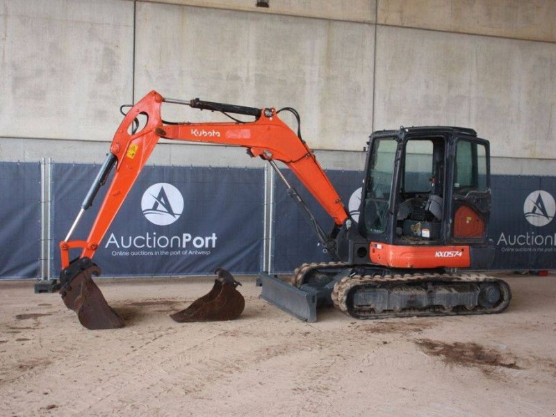 Kettenbagger des Typs Kubota KX057-4, Gebrauchtmaschine in Antwerpen (Bild 1)