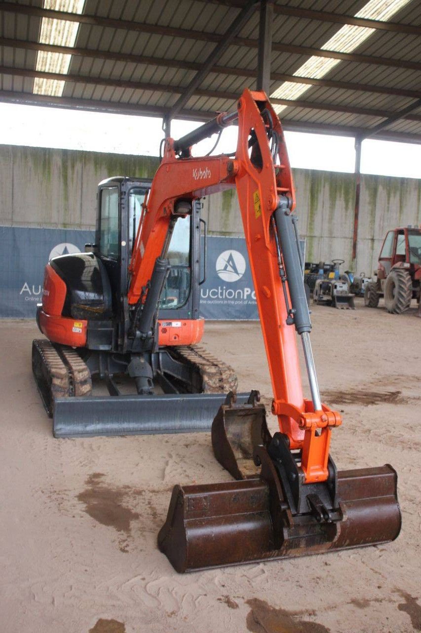 Kettenbagger a típus Kubota KX057-4, Gebrauchtmaschine ekkor: Antwerpen (Kép 7)