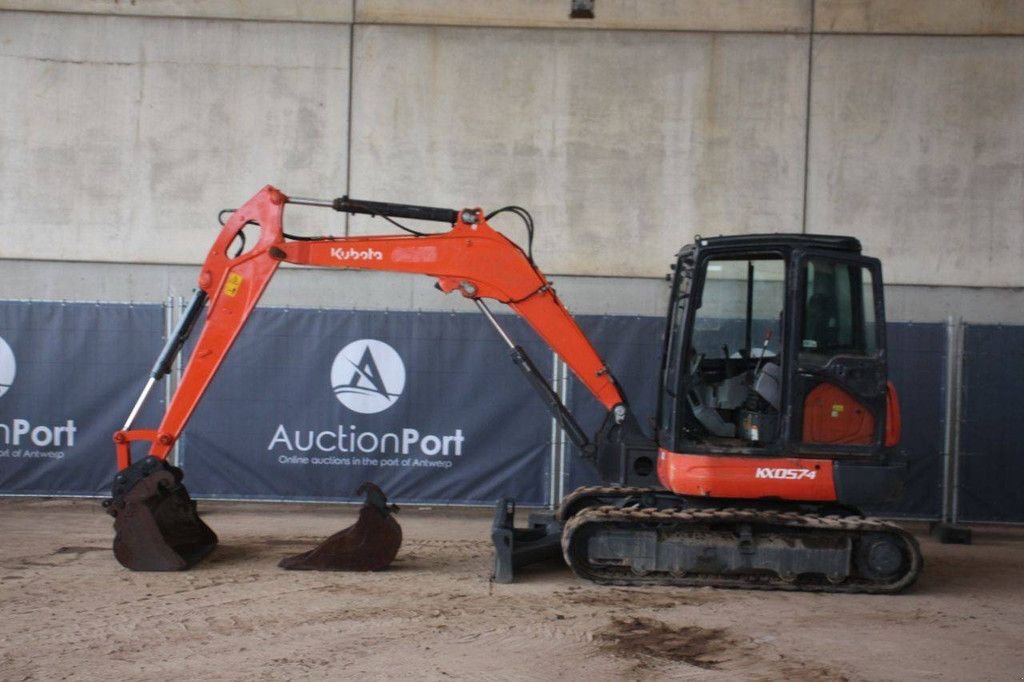 Kettenbagger a típus Kubota KX057-4, Gebrauchtmaschine ekkor: Antwerpen (Kép 2)