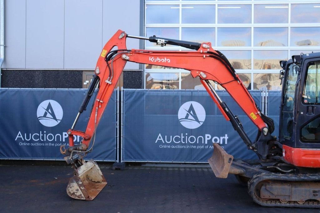 Kettenbagger typu Kubota KX057-4, Gebrauchtmaschine v Antwerpen (Obrázek 10)