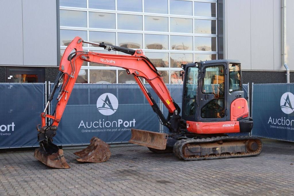 Kettenbagger типа Kubota KX057-4, Gebrauchtmaschine в Antwerpen (Фотография 9)