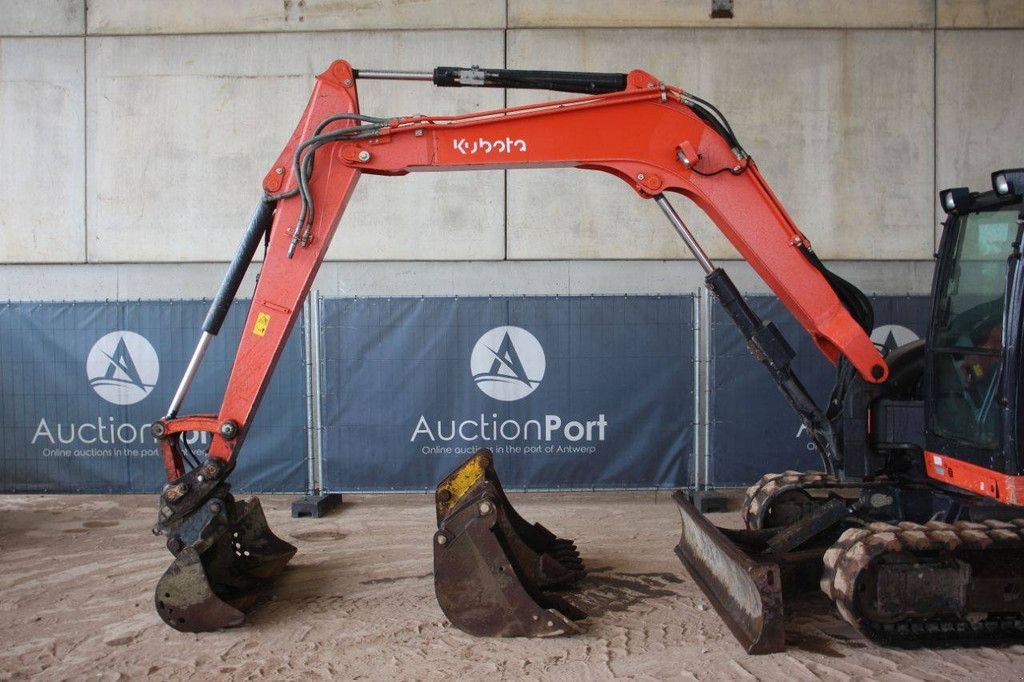 Kettenbagger of the type Kubota KX080-4a, Gebrauchtmaschine in Antwerpen (Picture 10)