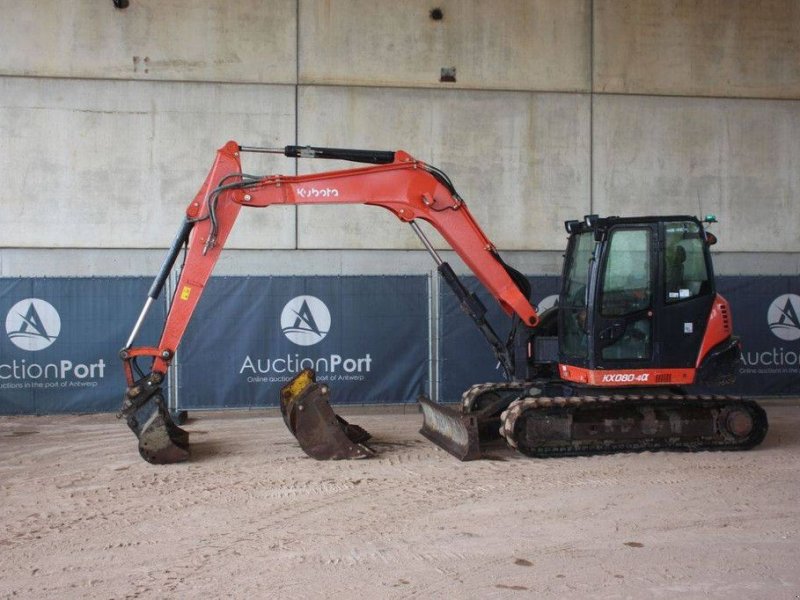 Kettenbagger a típus Kubota KX080-4a, Gebrauchtmaschine ekkor: Antwerpen (Kép 1)