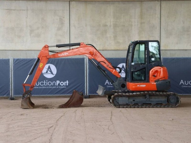 Kettenbagger des Typs Kubota KX155-5, Gebrauchtmaschine in Antwerpen (Bild 1)