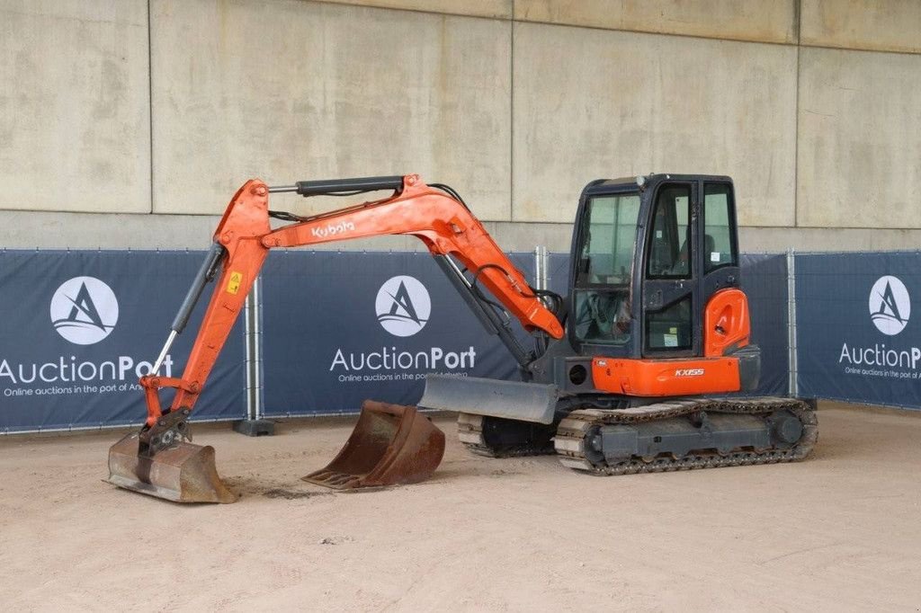 Kettenbagger del tipo Kubota KX155-5, Gebrauchtmaschine en Antwerpen (Imagen 11)