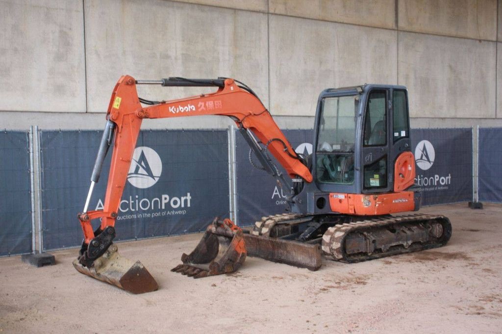 Kettenbagger des Typs Kubota KX155-5, Gebrauchtmaschine in Antwerpen (Bild 9)