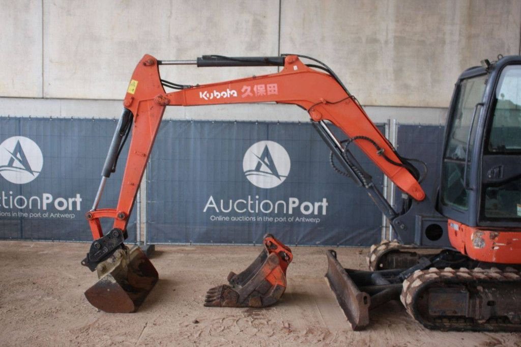 Kettenbagger des Typs Kubota KX155-5, Gebrauchtmaschine in Antwerpen (Bild 10)