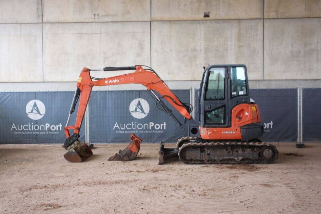 Kettenbagger des Typs Kubota KX155-5, Gebrauchtmaschine in Antwerpen (Bild 2)