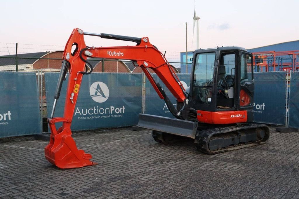 Kettenbagger des Typs Kubota KX163-5, Gebrauchtmaschine in Antwerpen (Bild 10)