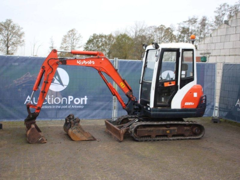 Kettenbagger des Typs Kubota KX61-3, Gebrauchtmaschine in Antwerpen (Bild 1)