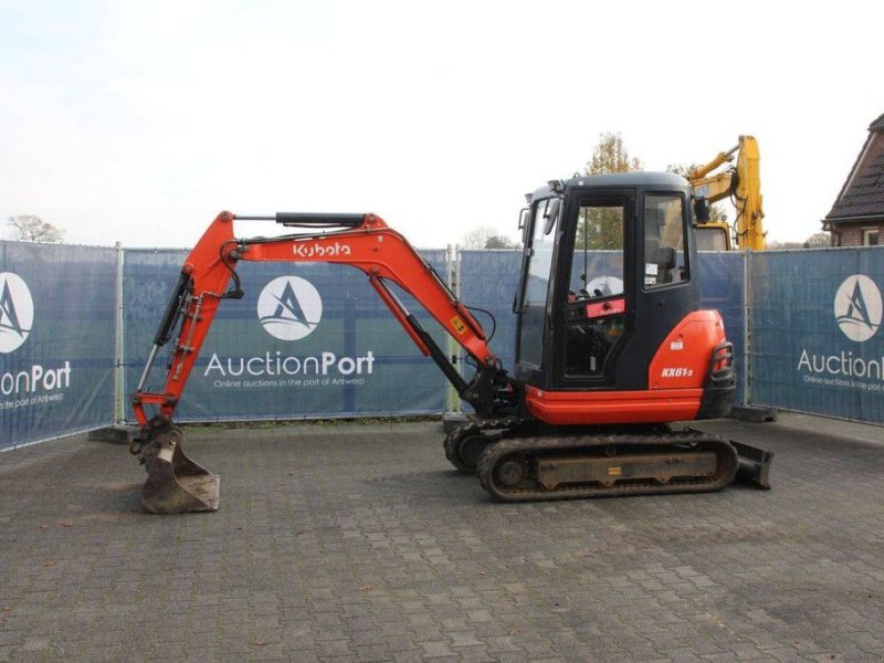 Kettenbagger des Typs Kubota KX61-3, Gebrauchtmaschine in Antwerpen (Bild 1)