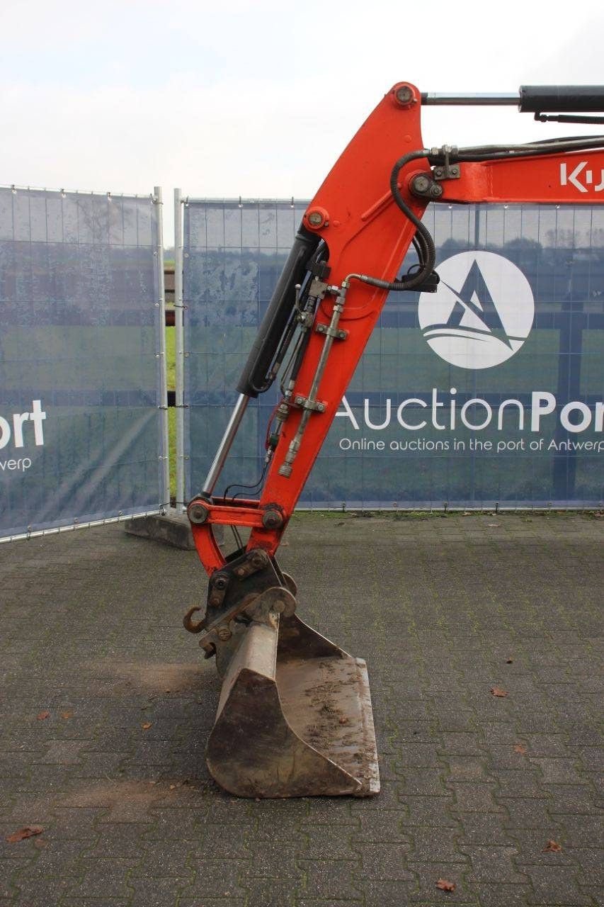 Kettenbagger a típus Kubota KX61-3, Gebrauchtmaschine ekkor: Antwerpen (Kép 11)