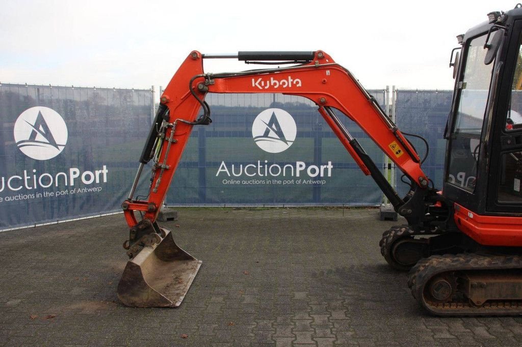 Kettenbagger a típus Kubota KX61-3, Gebrauchtmaschine ekkor: Antwerpen (Kép 10)