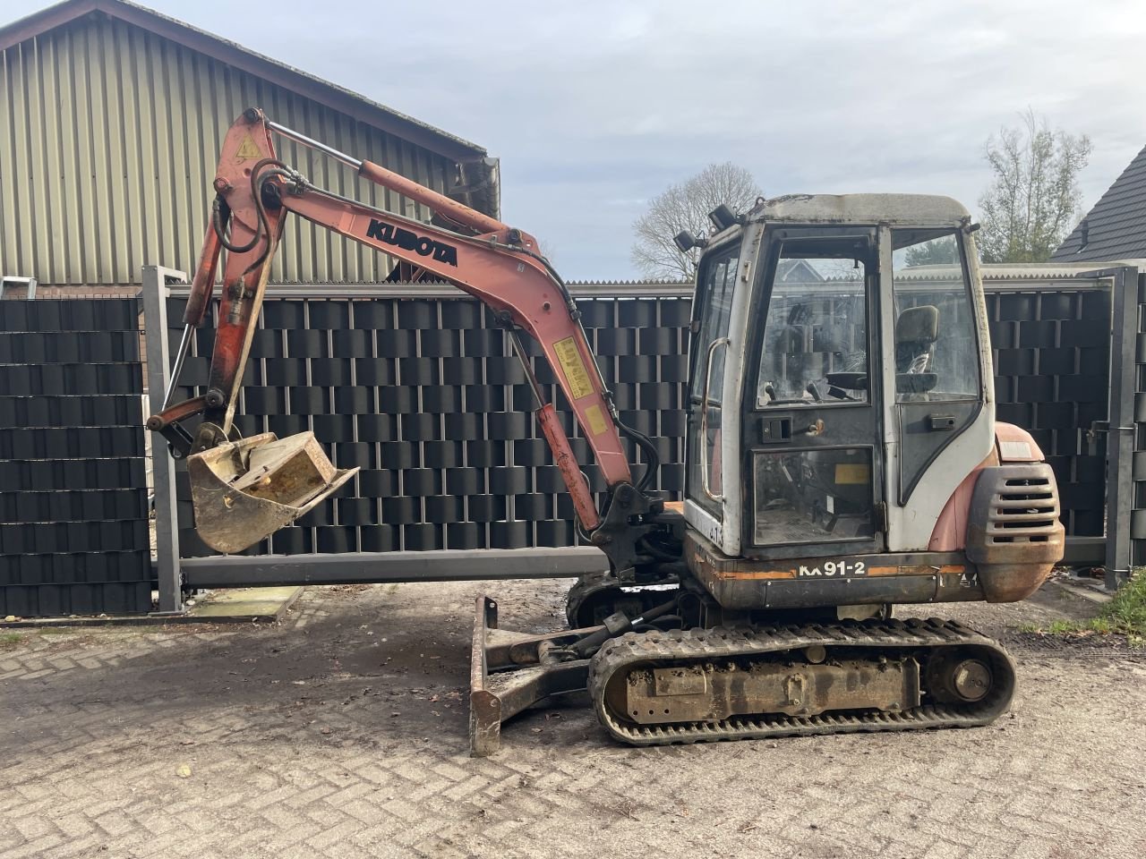Kettenbagger typu Kubota KX91-2, Gebrauchtmaschine v Veessen (Obrázek 2)