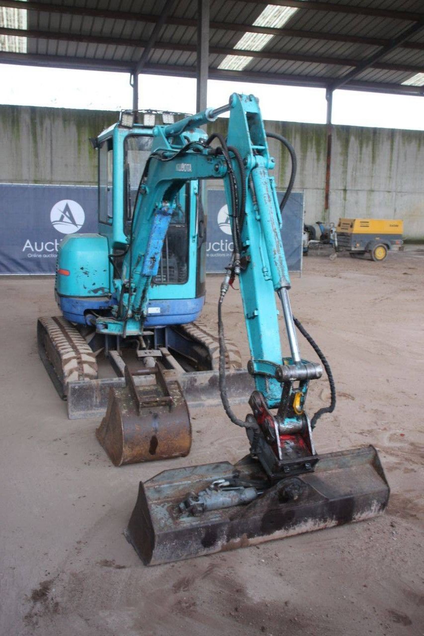 Kettenbagger des Typs Kubota U-35, Gebrauchtmaschine in Antwerpen (Bild 7)