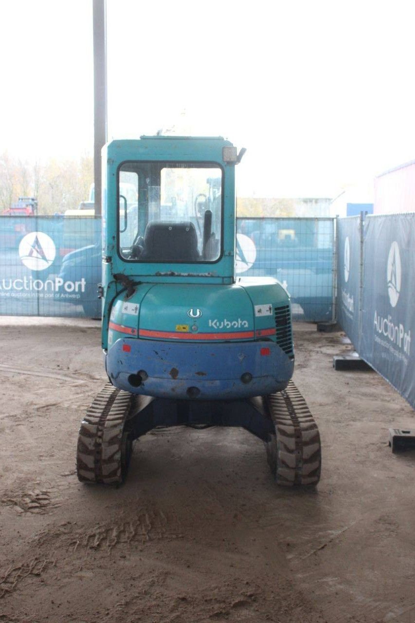 Kettenbagger des Typs Kubota U-35, Gebrauchtmaschine in Antwerpen (Bild 4)