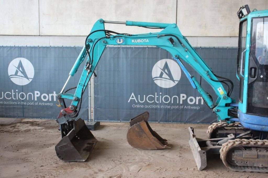 Kettenbagger des Typs Kubota U-35, Gebrauchtmaschine in Antwerpen (Bild 10)